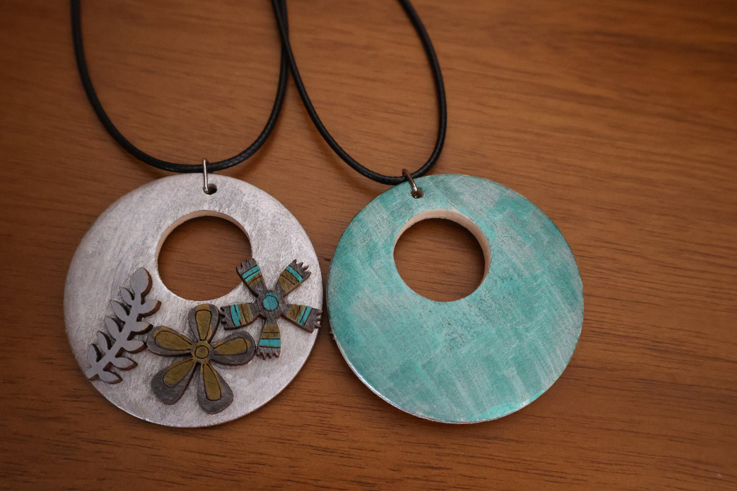 Botanical Silver Pendant Necklace