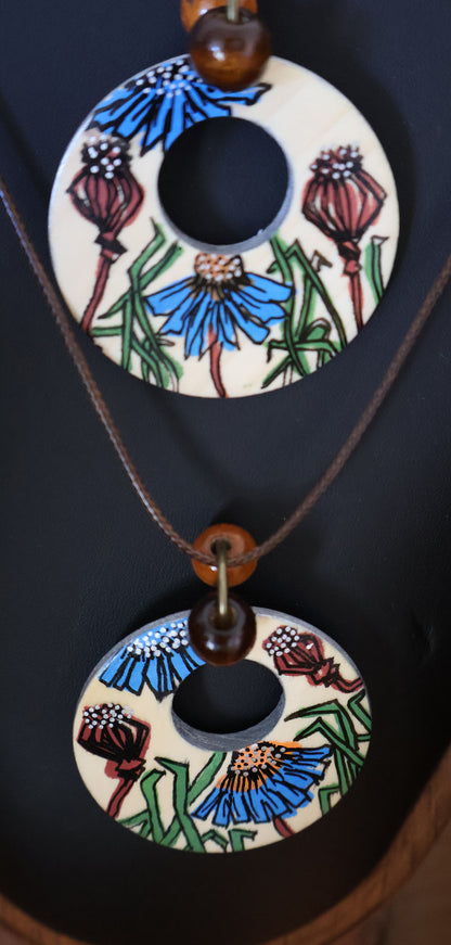 Wildflower Meadow Pendant Necklace
