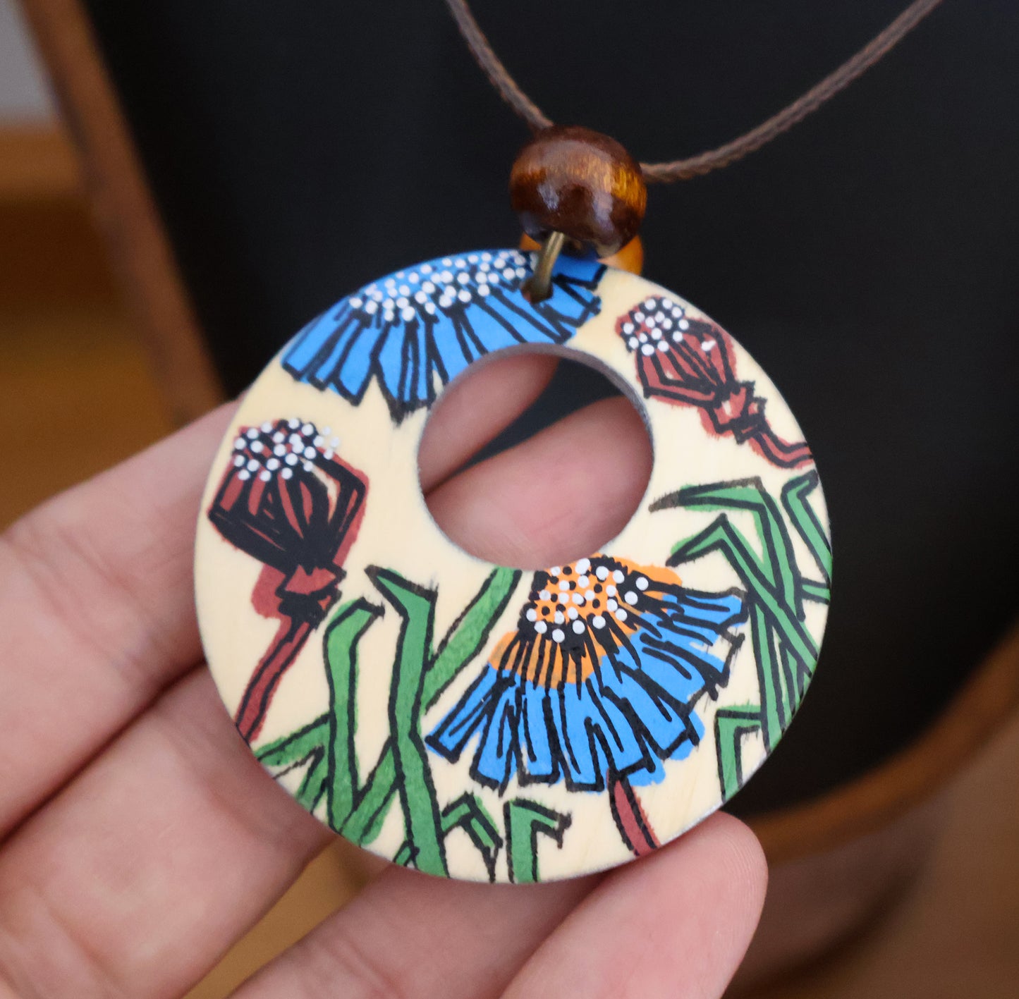 Wildflower Meadow Pendant Necklace