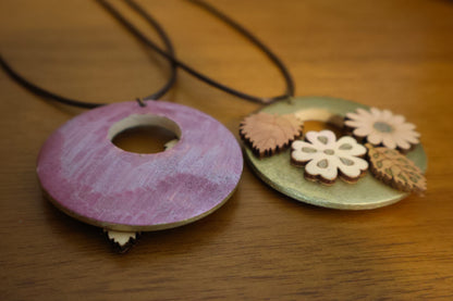 Botanical Gold Pendant Necklace