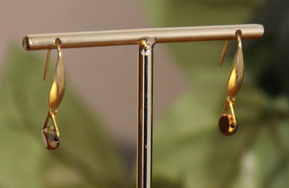 Small Rainbow Hook Earrings