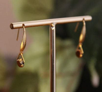 Small Rainbow Hook Earrings