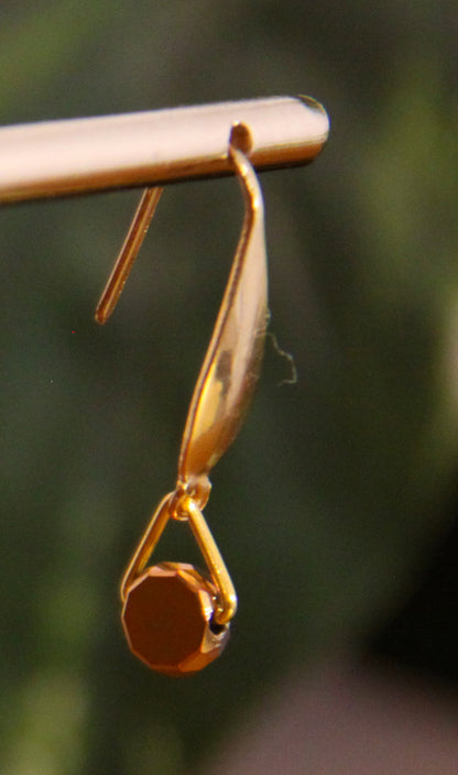 Small Rainbow Hook Earrings