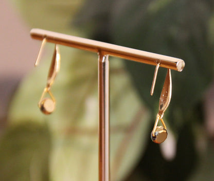 Small Rainbow Hook Earrings