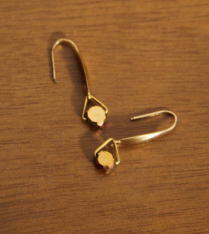 Small Rainbow Hook Earrings