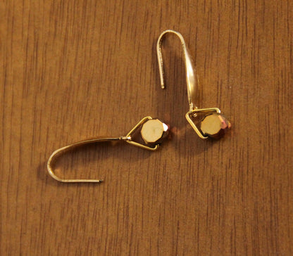 Small Rainbow Hook Earrings